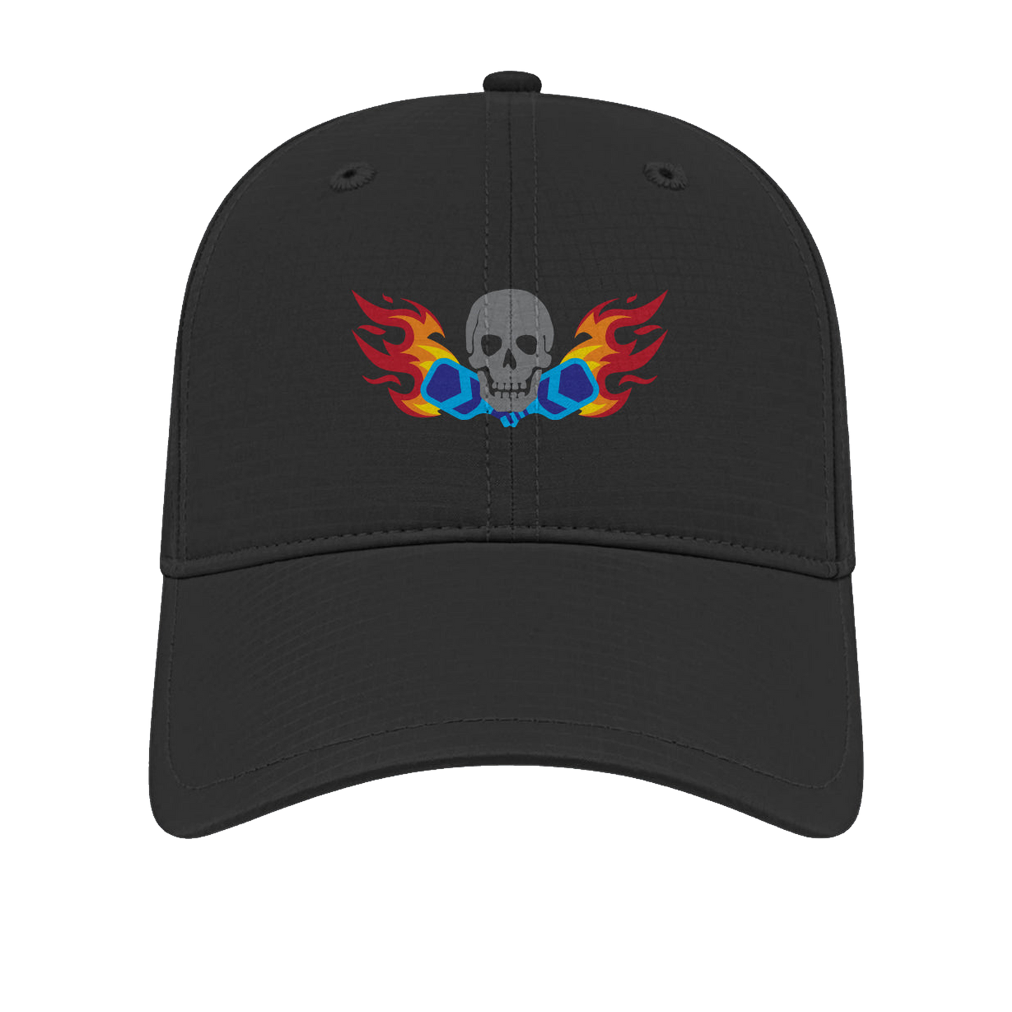 Skull and Paddles Print Performance Hat