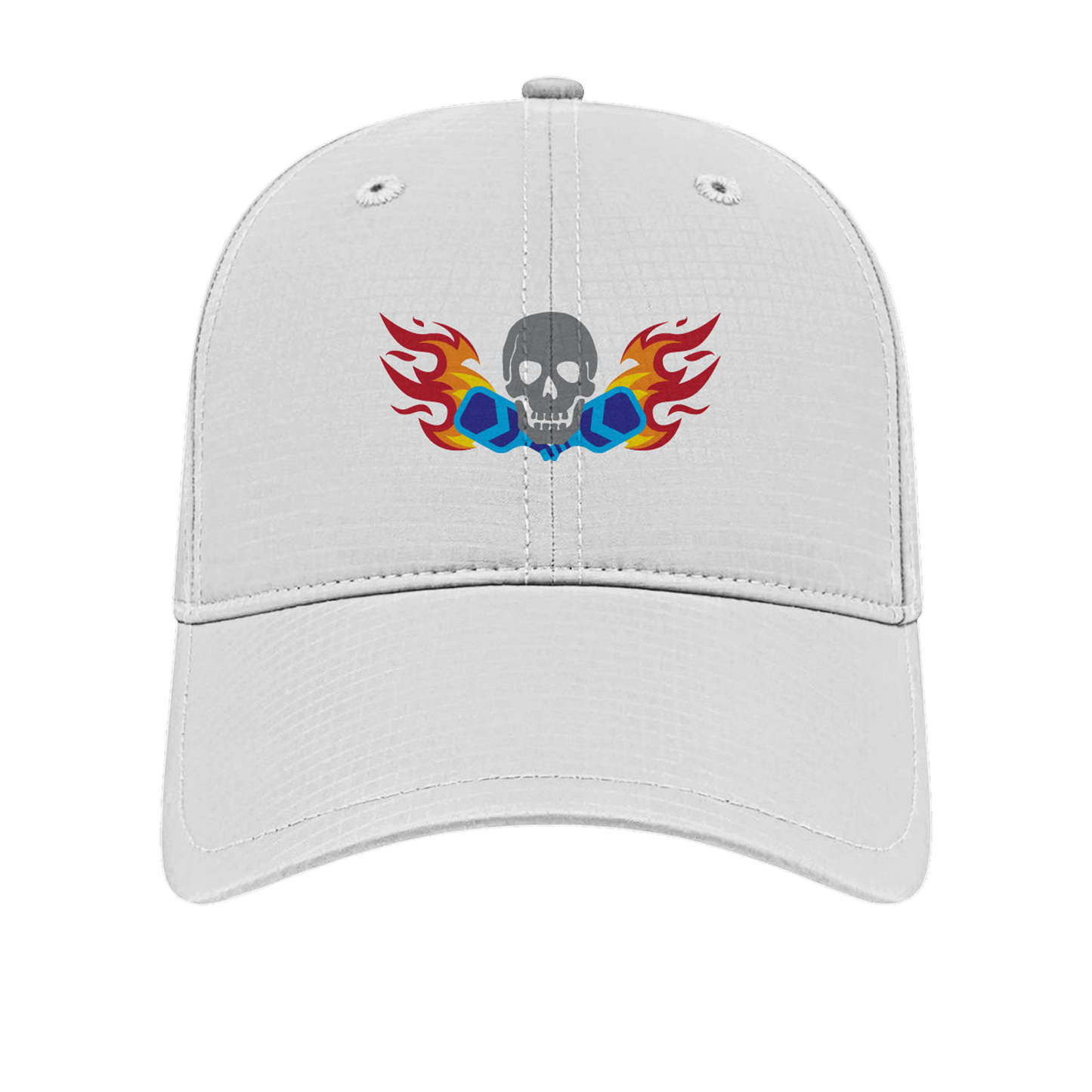 Skull and Paddles Print Performance Hat