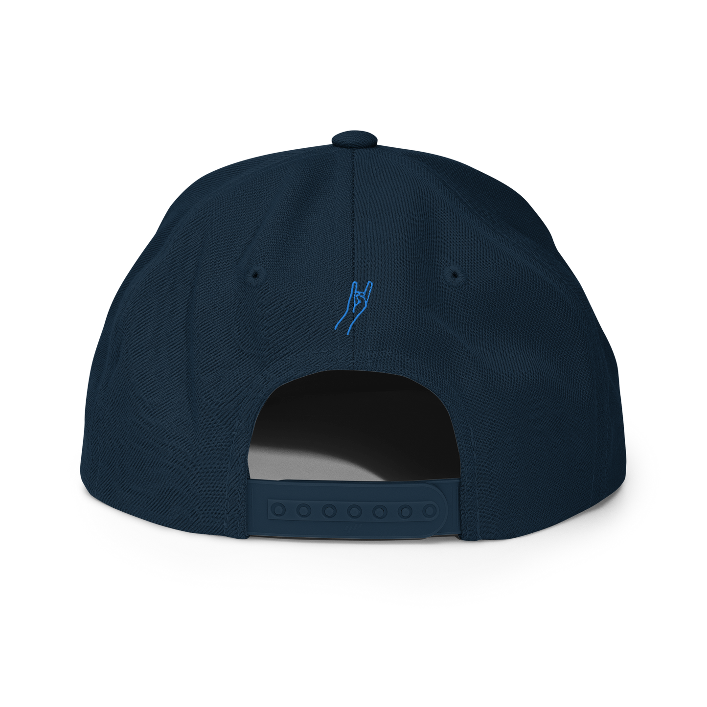 LTD. Ed MJ #005 - Floral Light Blue - Flat Billed - Yupoong Snapback