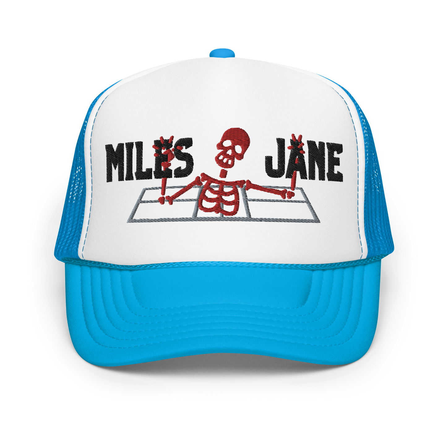 Skeleton Court - Foam Trucker - MJ363