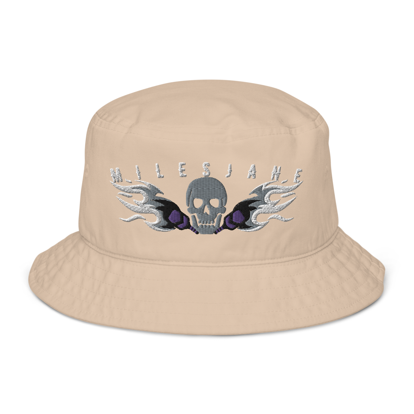 Skull & Cross Paddle - Organic Bucket Hat - MJ253
