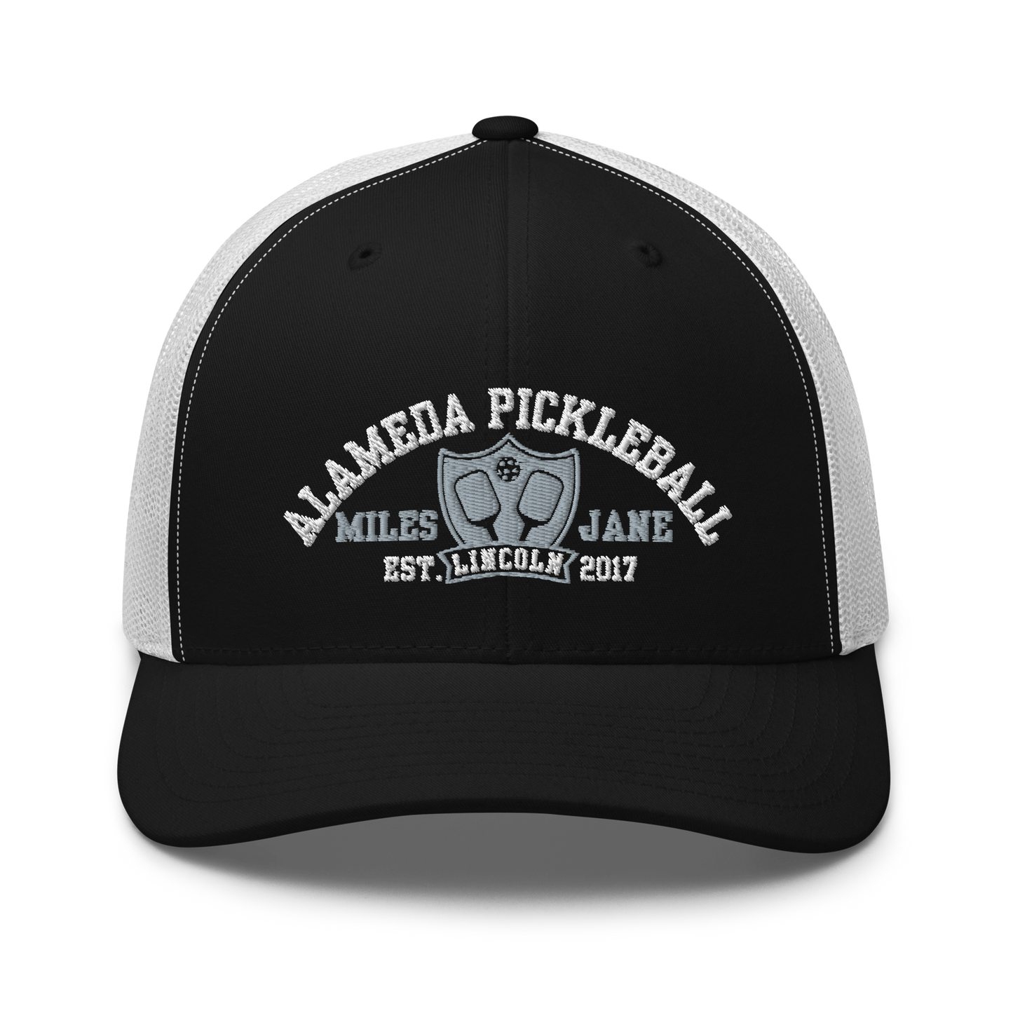 Alameda Pickleball Shield - Retro Trucker Hat (Yupoong) MJ238