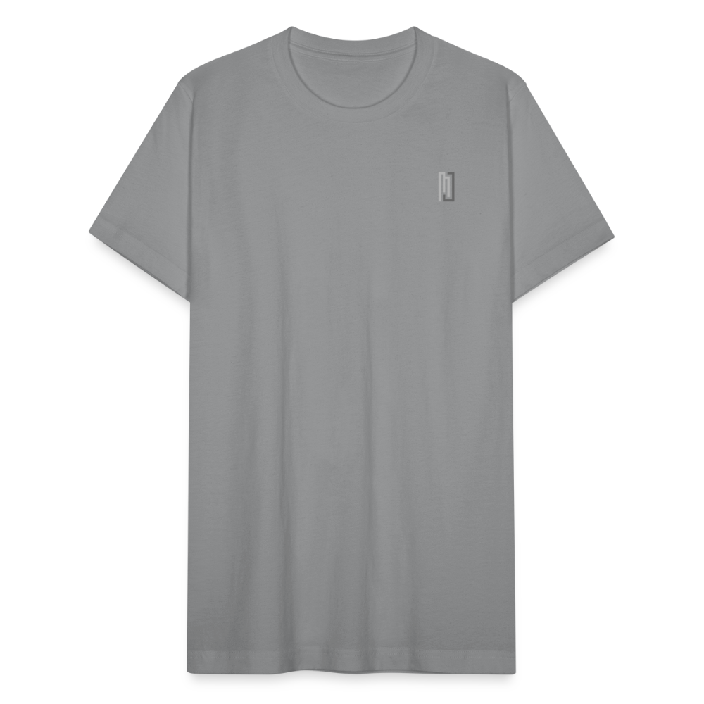 MJ Crest - Back Stripe - Unisex Tee - MJ508 - slate