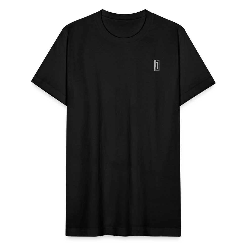 MJ Crest - Back Stripe - Unisex Tee - MJ508 - black