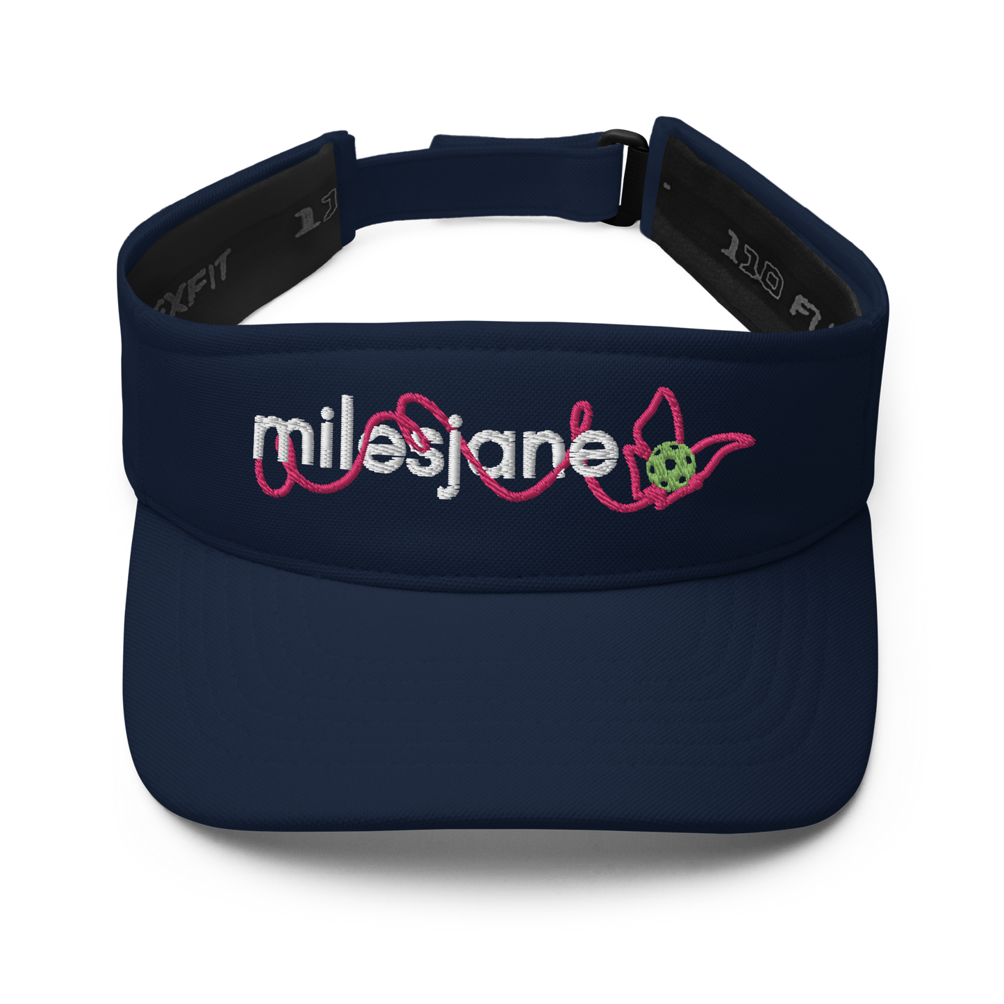 MilesJane Crazy Butterfly - Flexfit Sports Visor - MJ7022