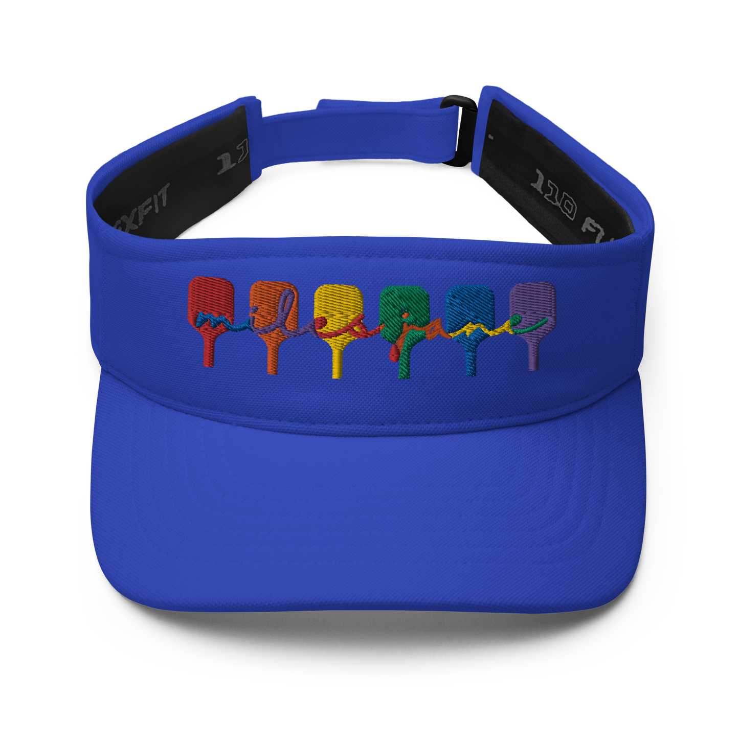 Pride Team Paddles - Flexfit Visor MJ261