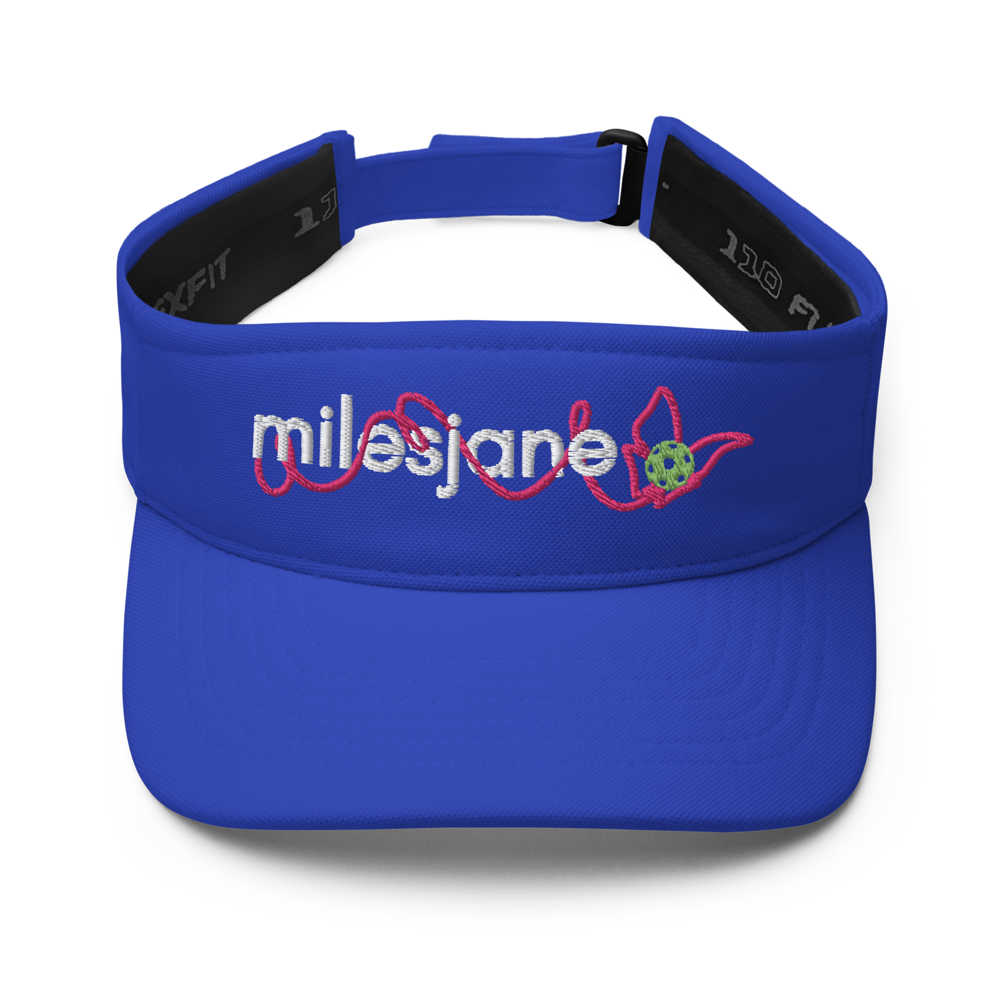 MilesJane Crazy Butterfly - Flexfit Sports Visor - MJ7022