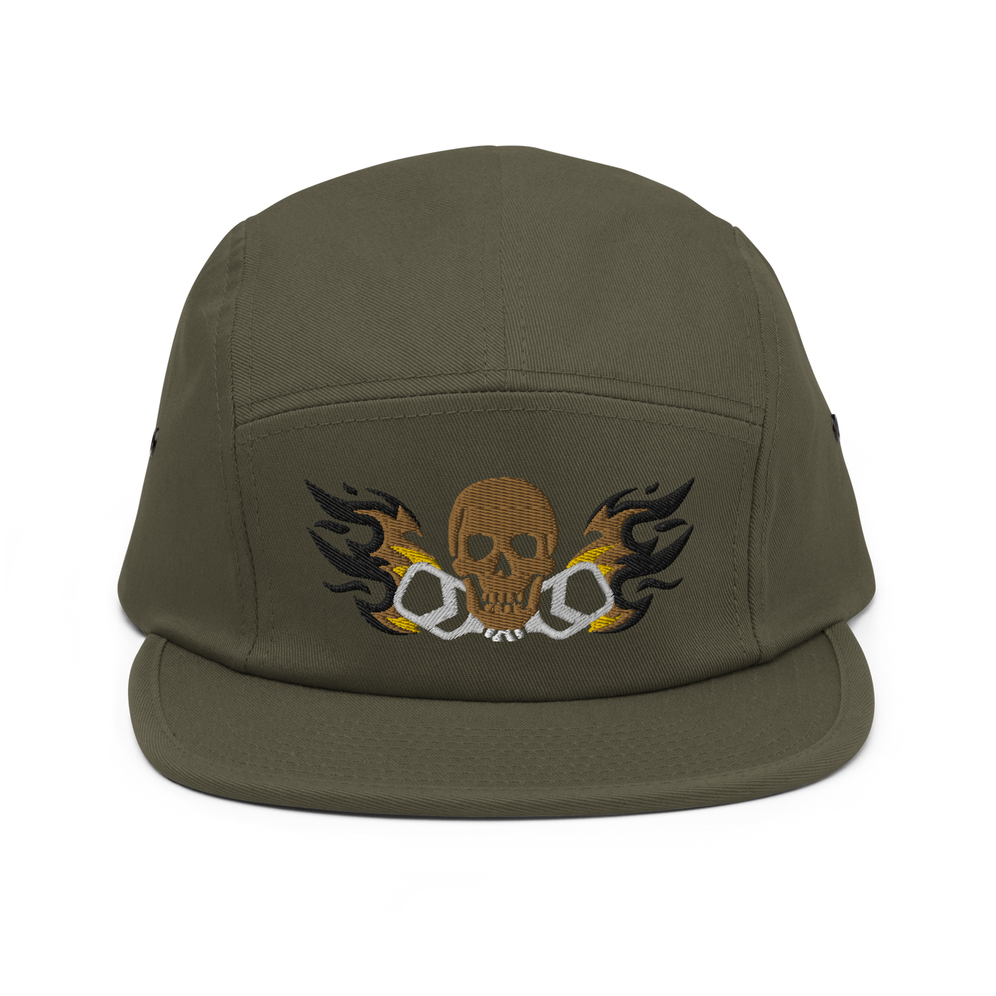 Skull & Cross Paddles - 5 Panel Camper Cap - MJ6003