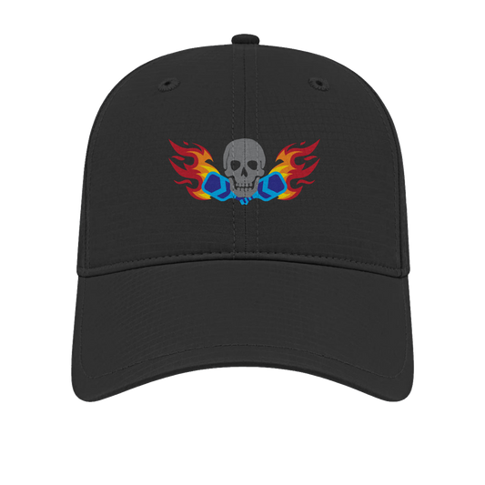 Skull and Paddles Print Performance Hat