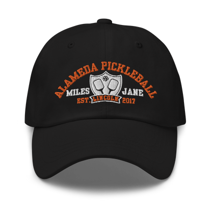 Alameda Pickleball Shield Solid - The Classics Hat (Yupoong) MJ240