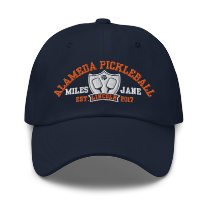 Alameda Pickleball Shield Solid - The Classics Hat (Yupoong) MJ240