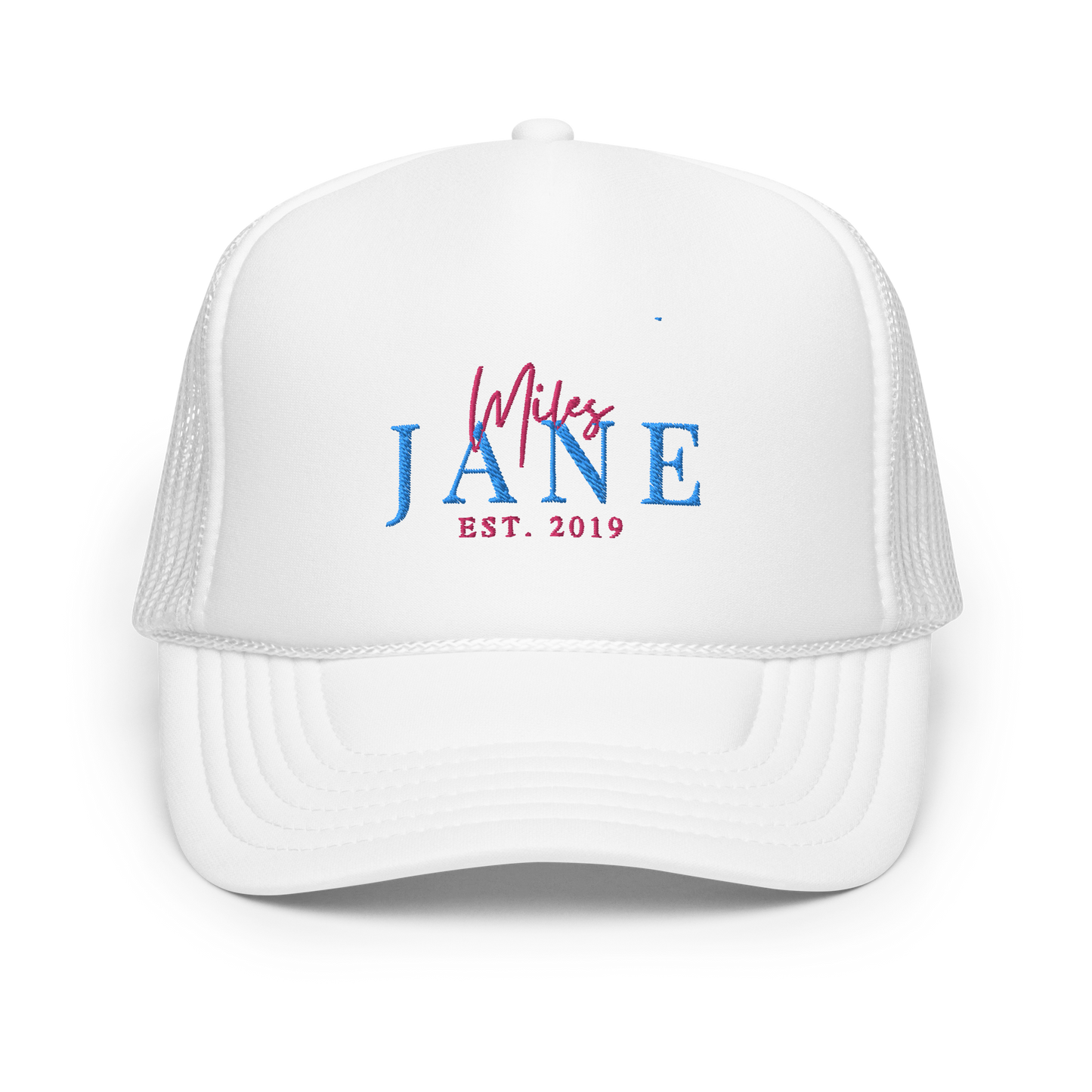 MilesJane Est 2019 - Foam Trucker Hat - MJC015