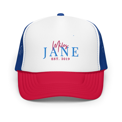 MilesJane Est 2019 - Foam Trucker Hat - MJC015