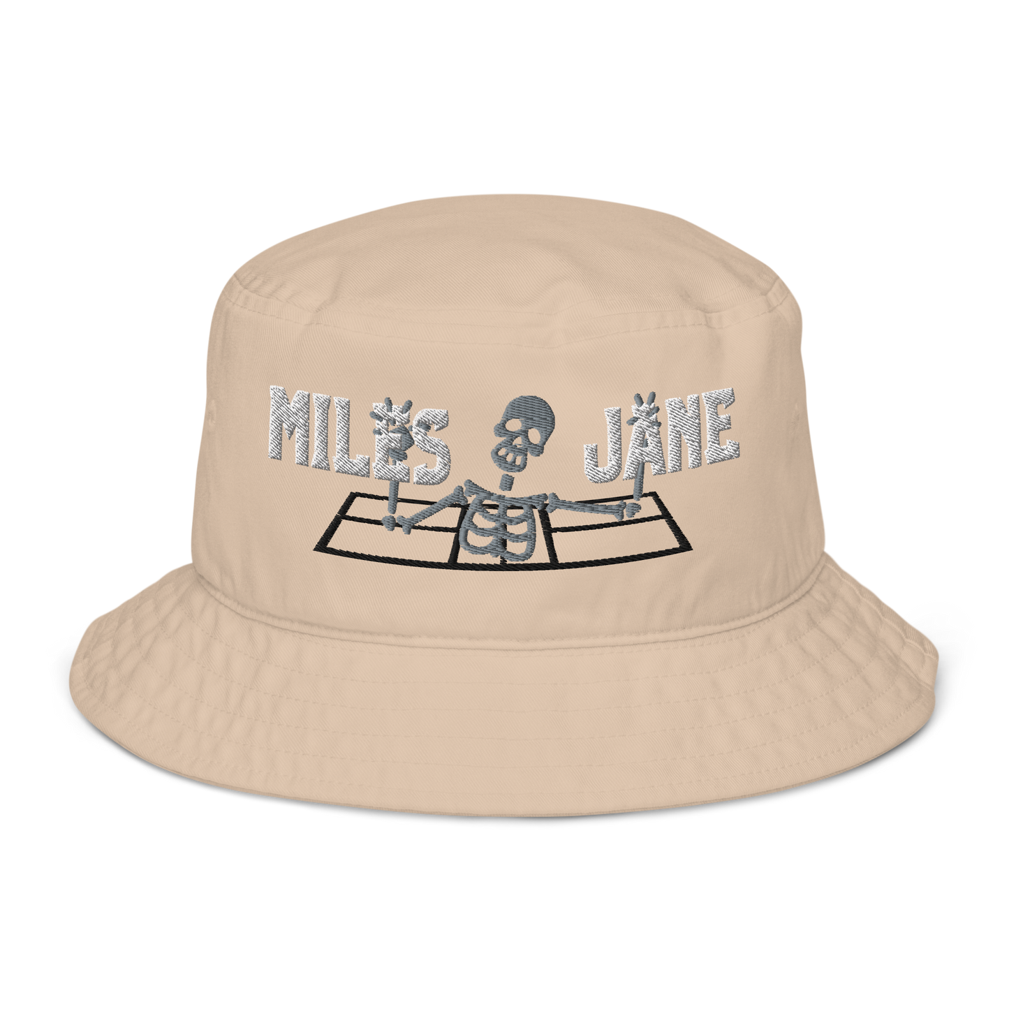 Skeleton Court - Organic Bucket Hat - MJ249