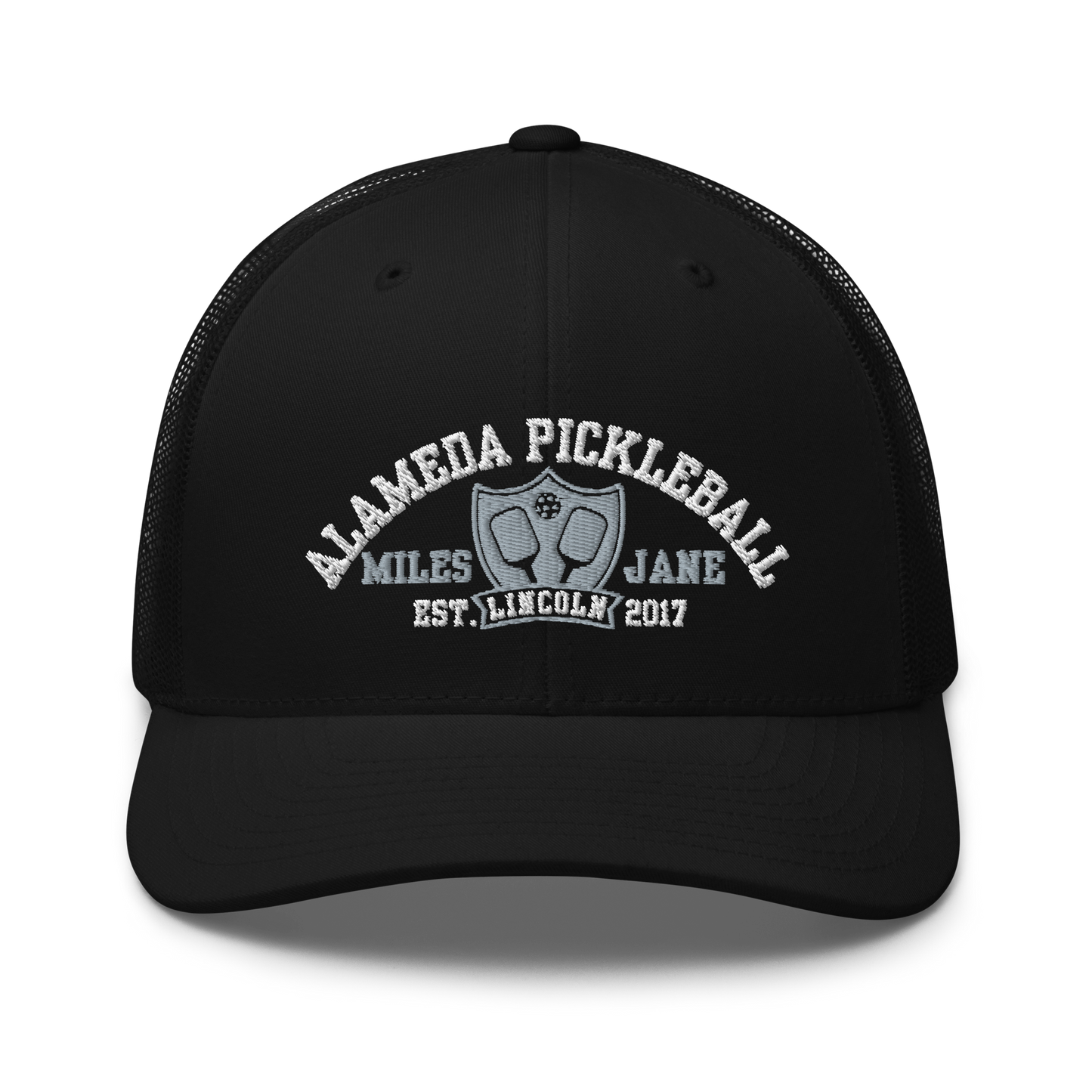 Alameda Pickleball Shield - Retro Trucker Hat (Yupoong) MJ238