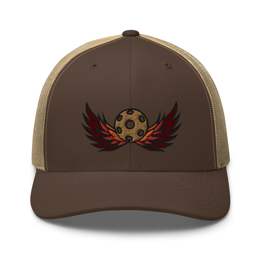 Wings Eagle - Retro Trucker Hat (Yupoong) MJ366