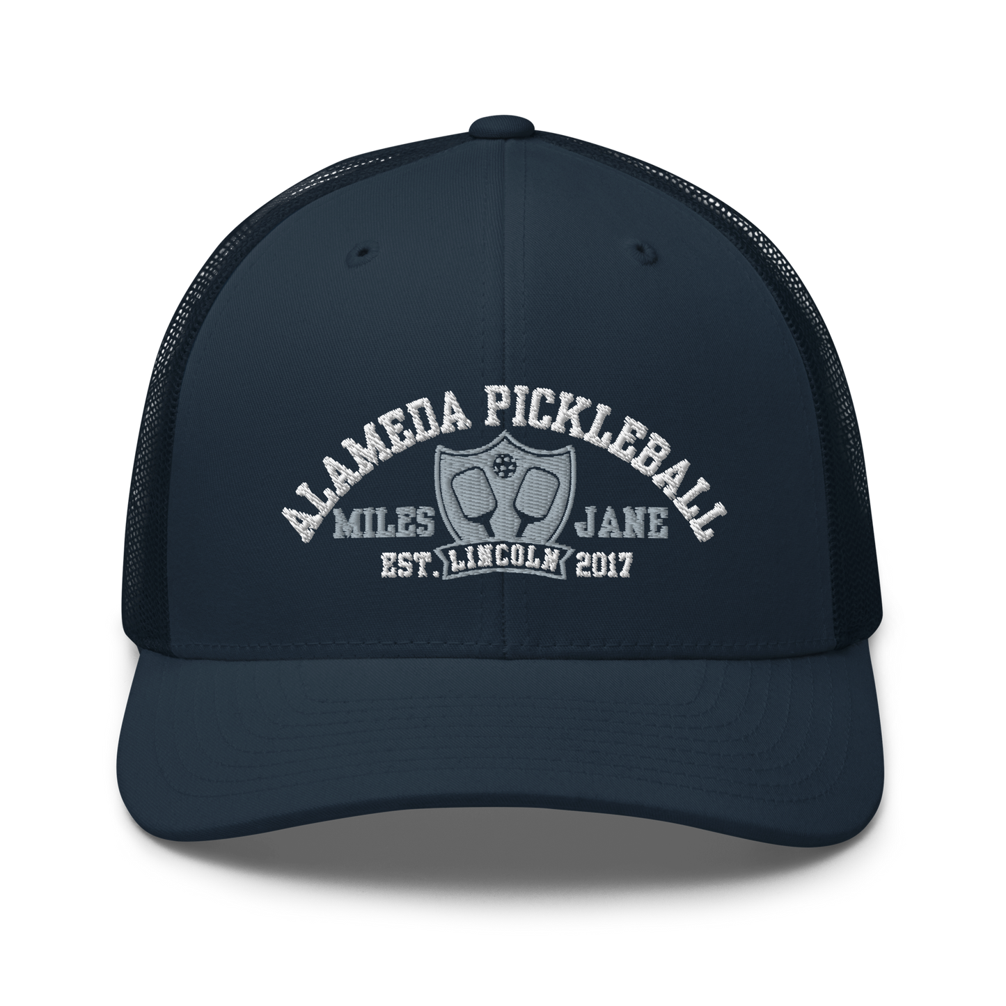 Alameda Pickleball Shield - Retro Trucker Hat (Yupoong) MJ238
