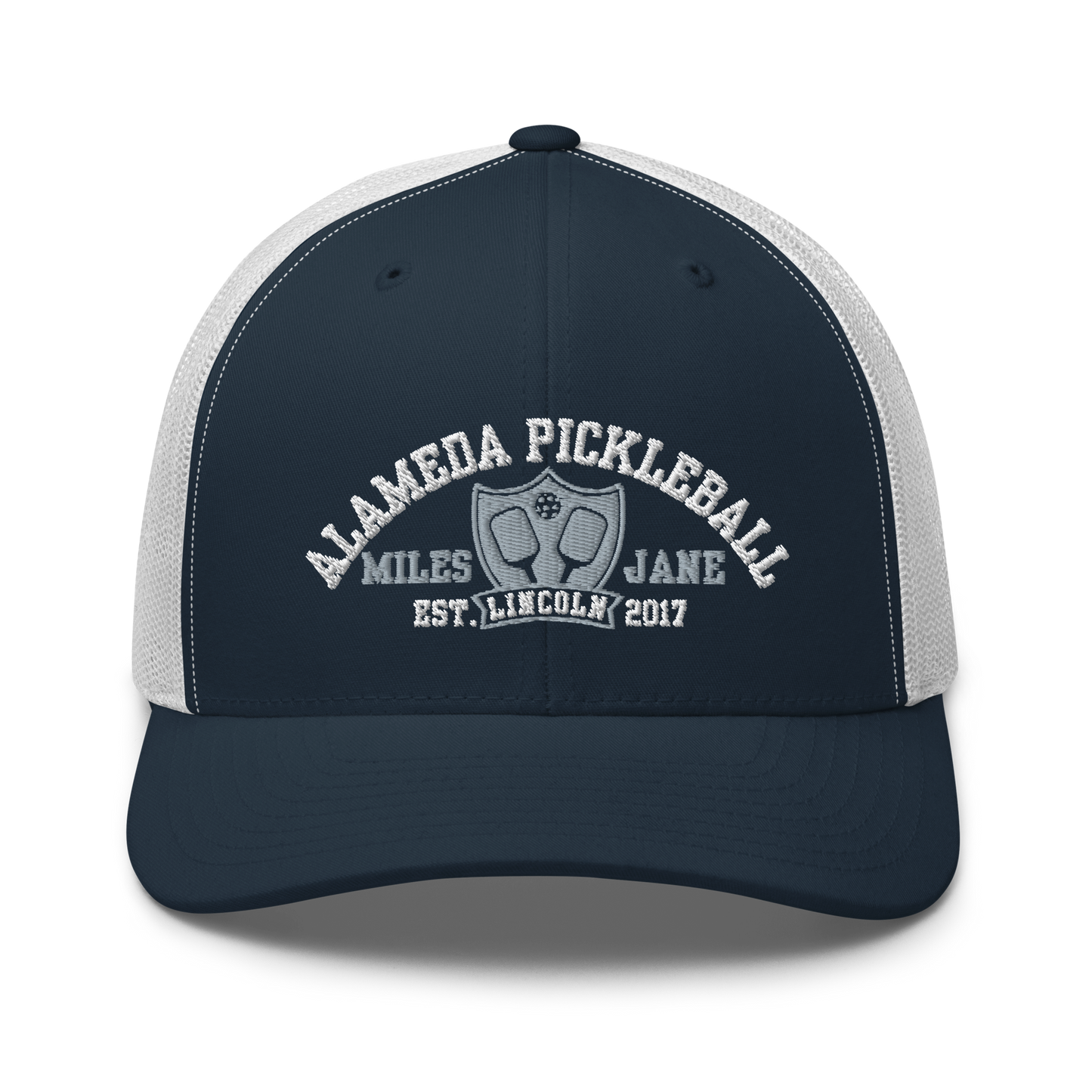 Alameda Pickleball Shield - Retro Trucker Hat (Yupoong) MJ238