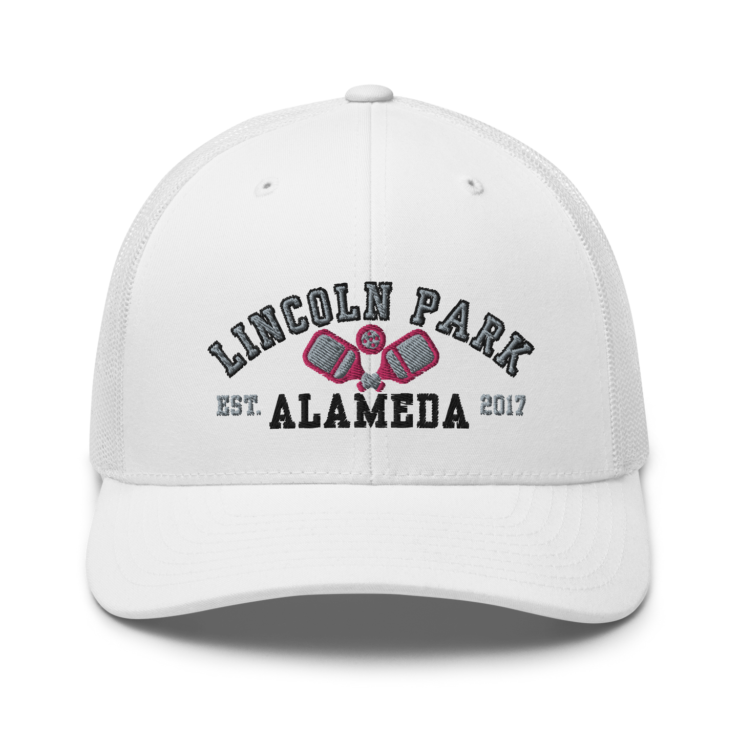 Alameda Pickleball CrossPaddles - Retro Trucker Hat (Yupoong) MJ274