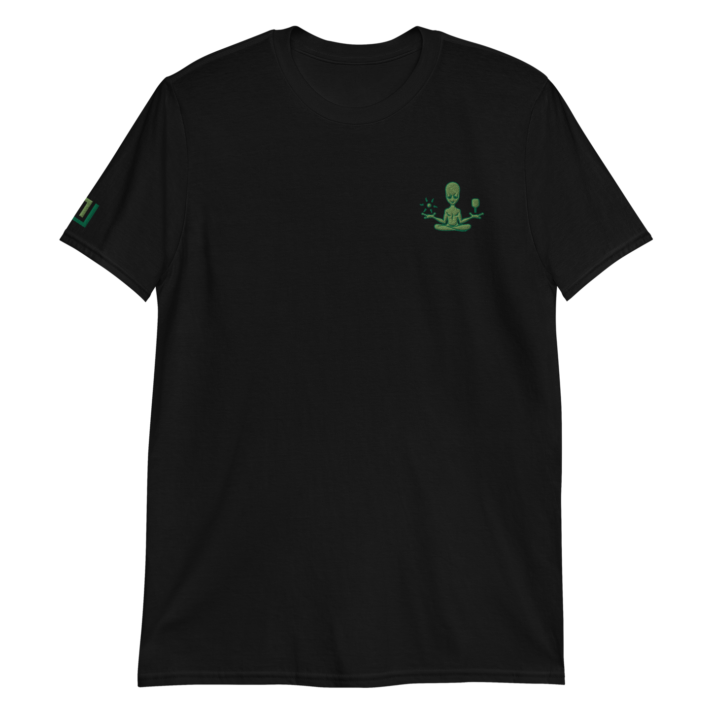 Zen Alien Embroidered - Unisex T - MJ9011