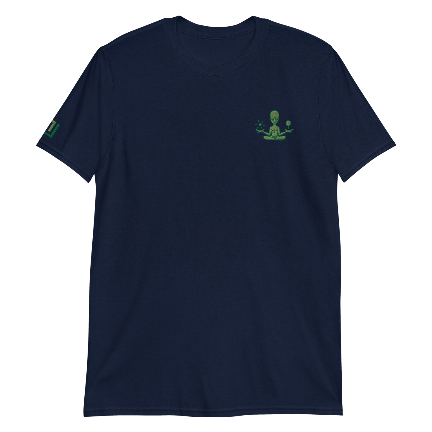 Zen Alien Embroidered - Unisex T - MJ9011