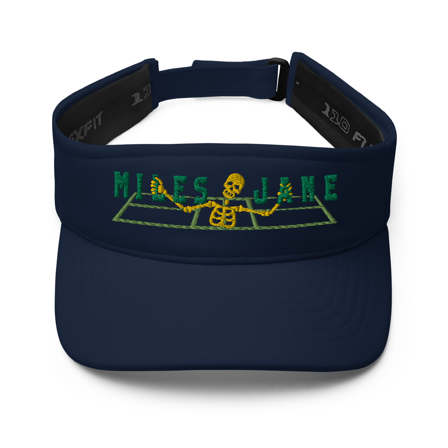 Skeleton Court - Flexfit Sports Visor - MJ263