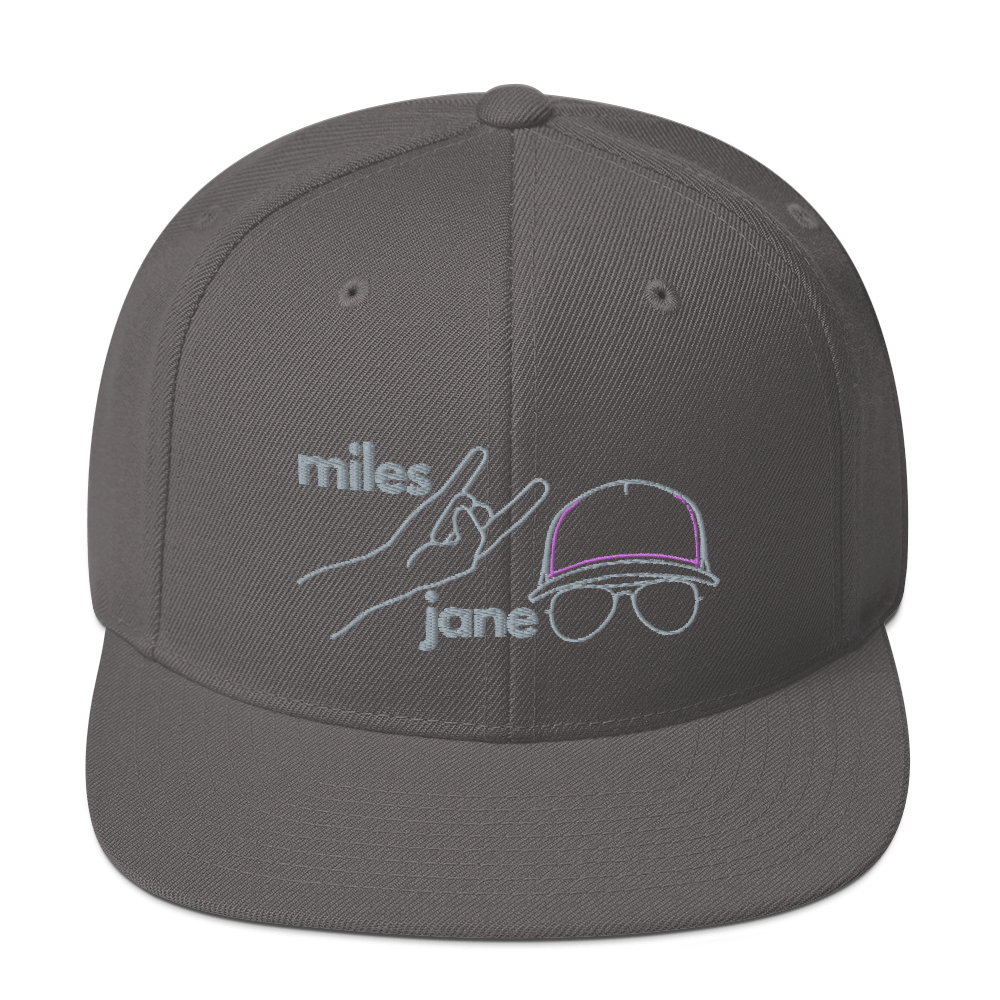 Ltd. Ed. MJ #003 - Flat Billed - Yupoong Snapback